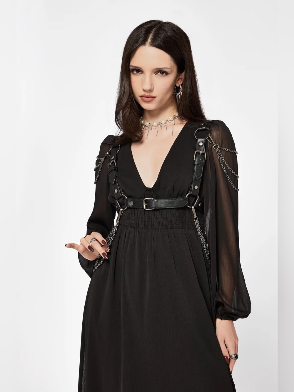 Disturbia Matilda Multi Chain Harness - Picture 2 of 6